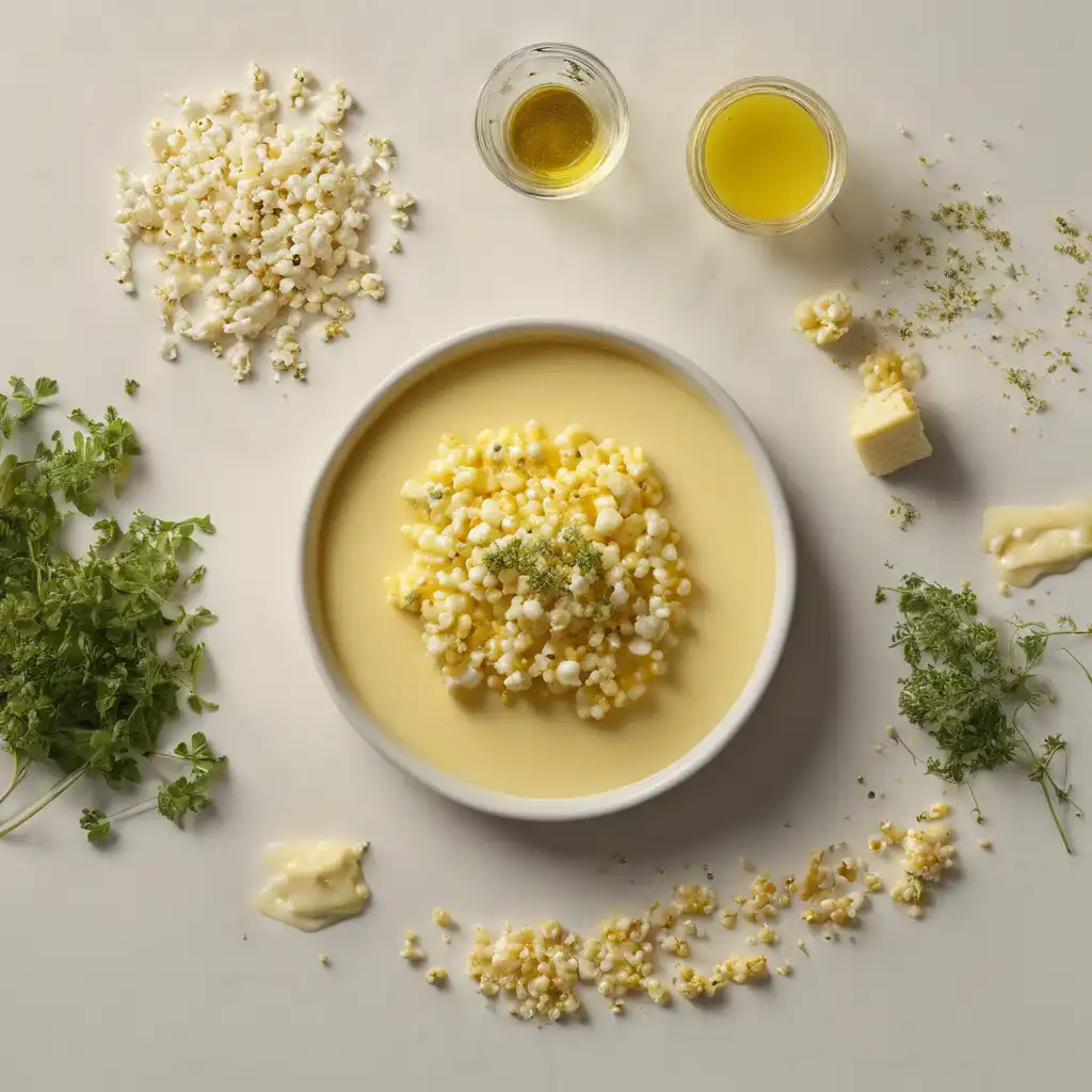 Butter with Oregano for Popping Corn Topping