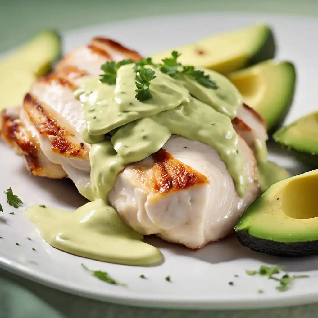 Chicken Breast with Mayonnaise and Avocado