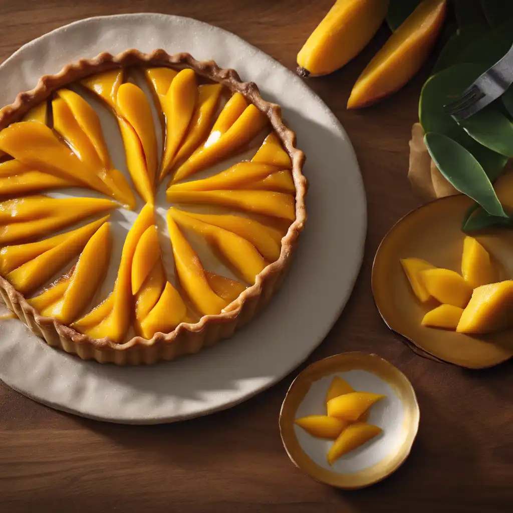 Caramelized Mango Tart