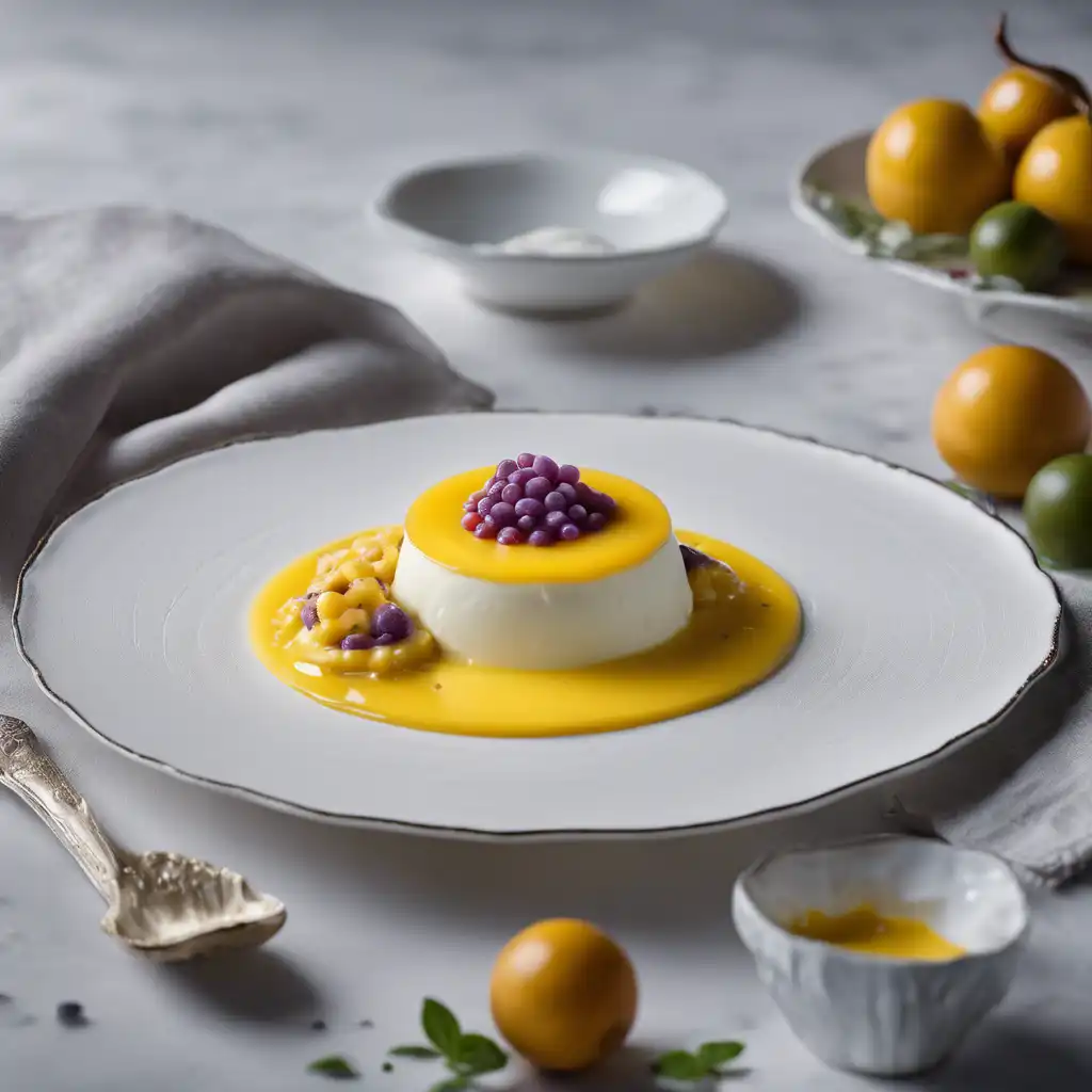 Passion Fruit and Ricotta Mousse