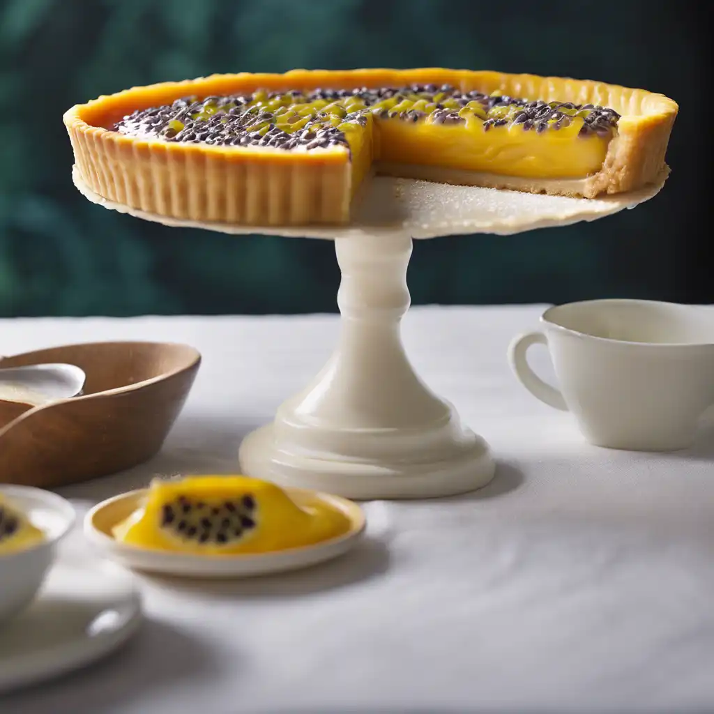 Creamy Passionfruit Tart