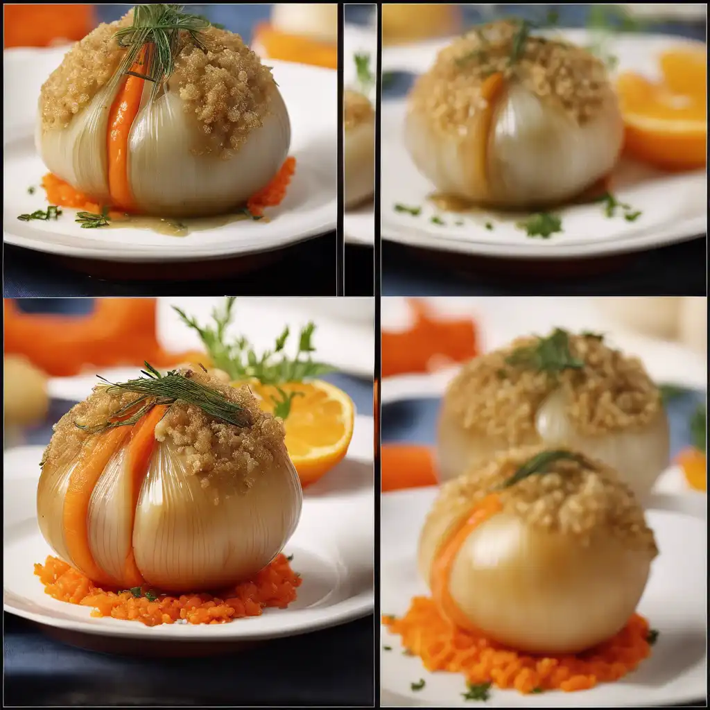 Stuffed Onions with Carrots