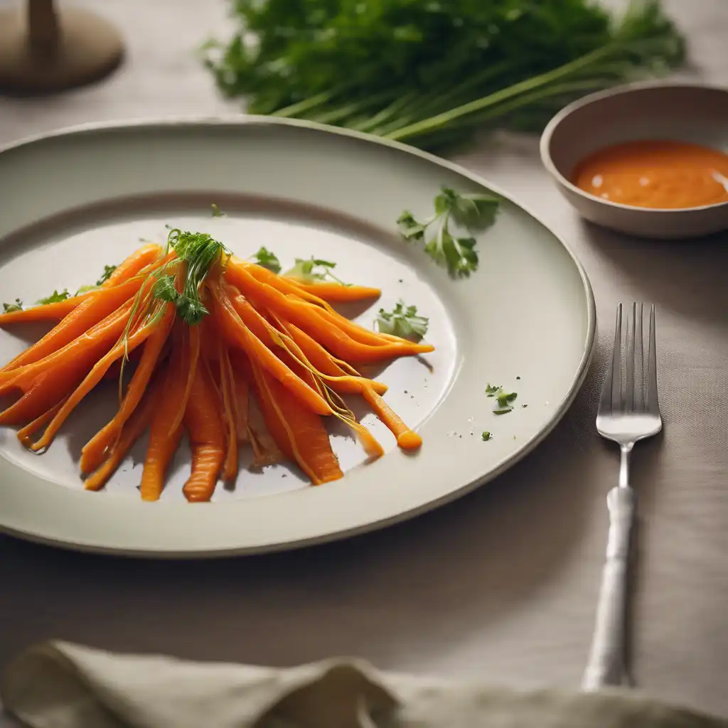 Carrot with Wine Sauce