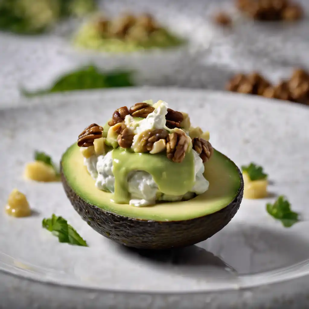 Avocado with Gorgonzola