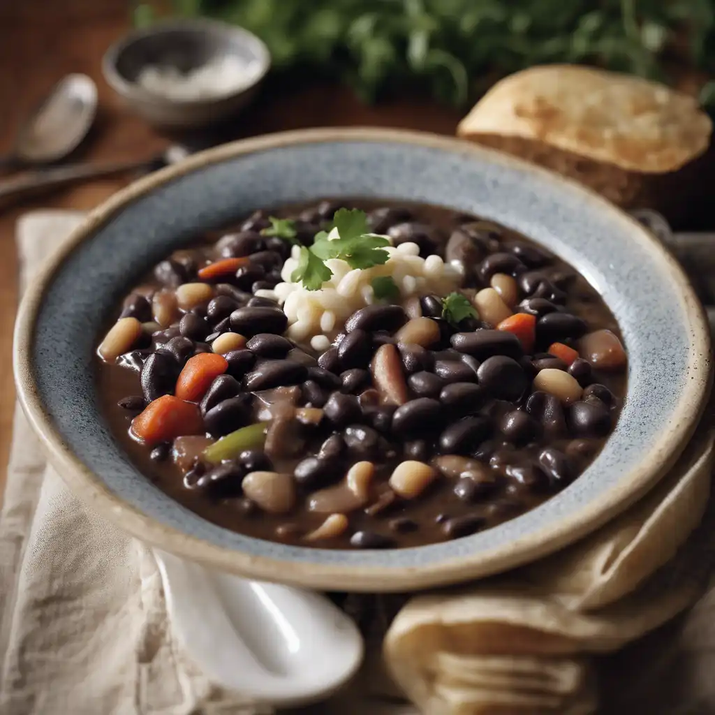 French-Style Black Bean Stew