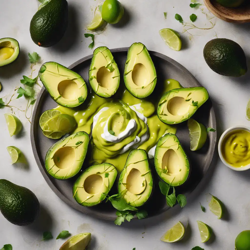 Avocado with Lime Sauce