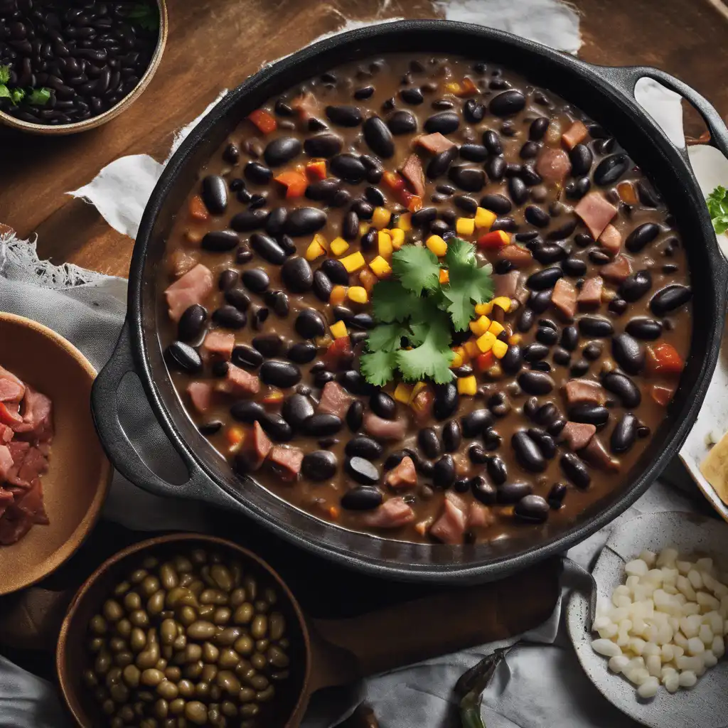 Carioca Black Bean Stew for 12 people