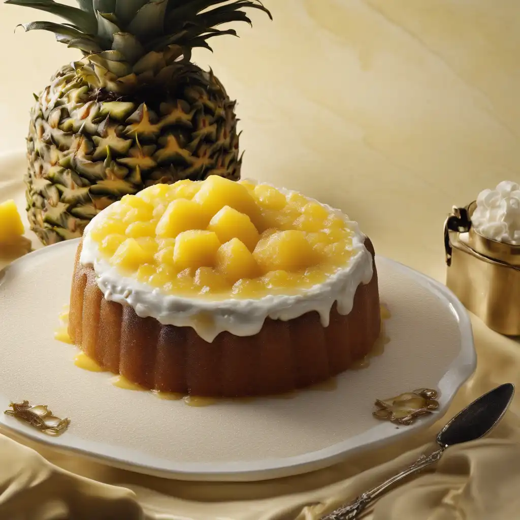 Pineapple Pudding Cake