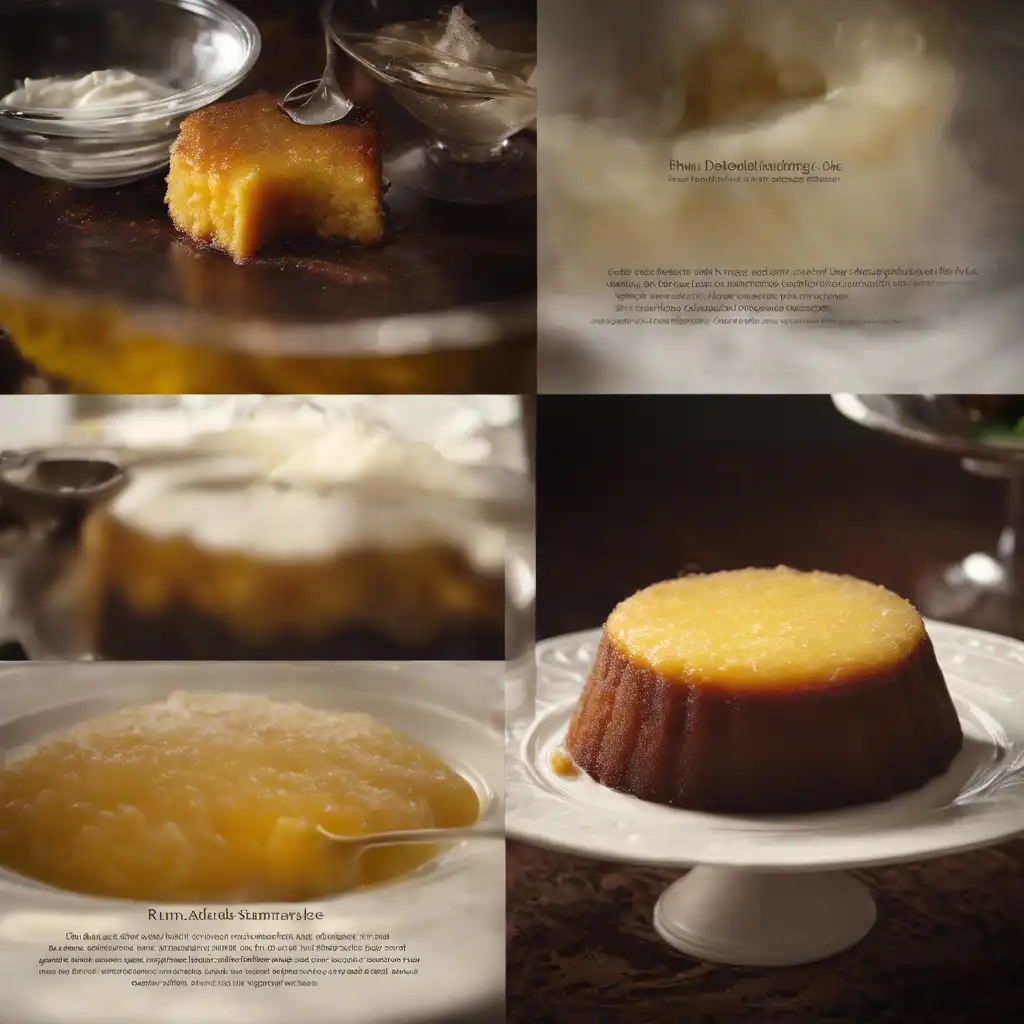 Rum Pudding Cake