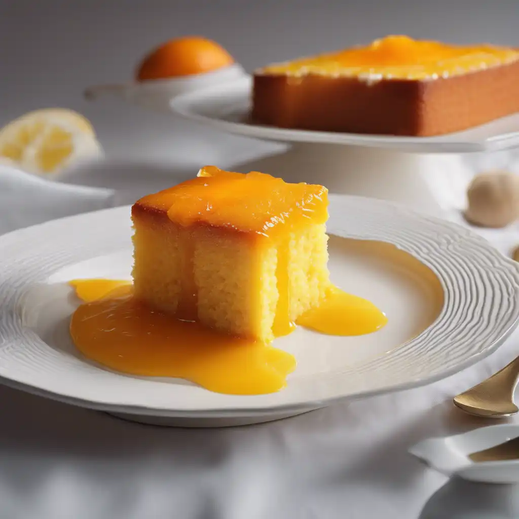 Orange Pudding Cake