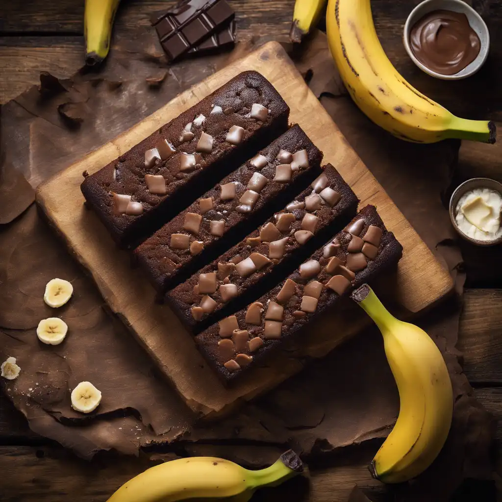 Banana and Chocolate Cake