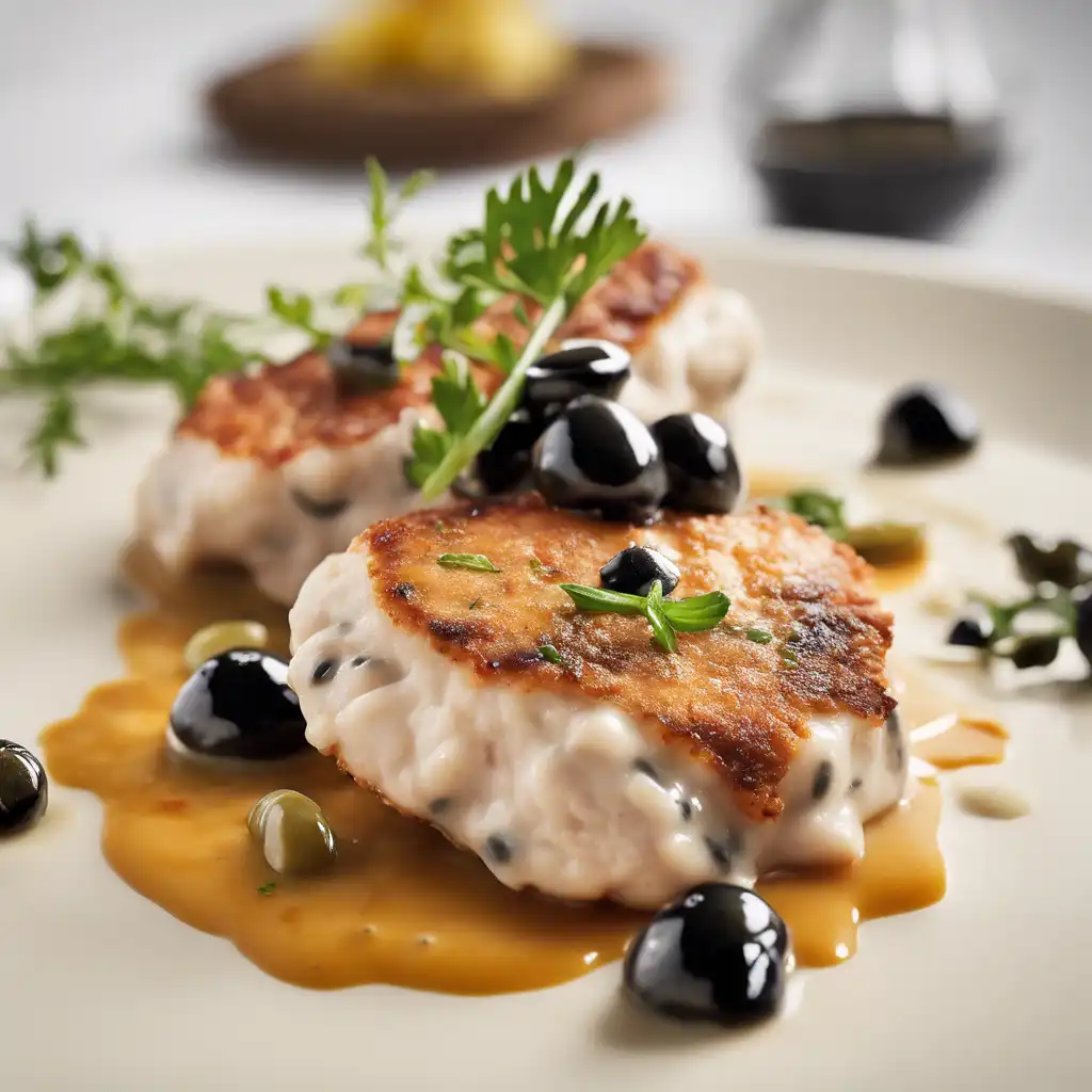 Fish Cutlets with Tuna Sauce