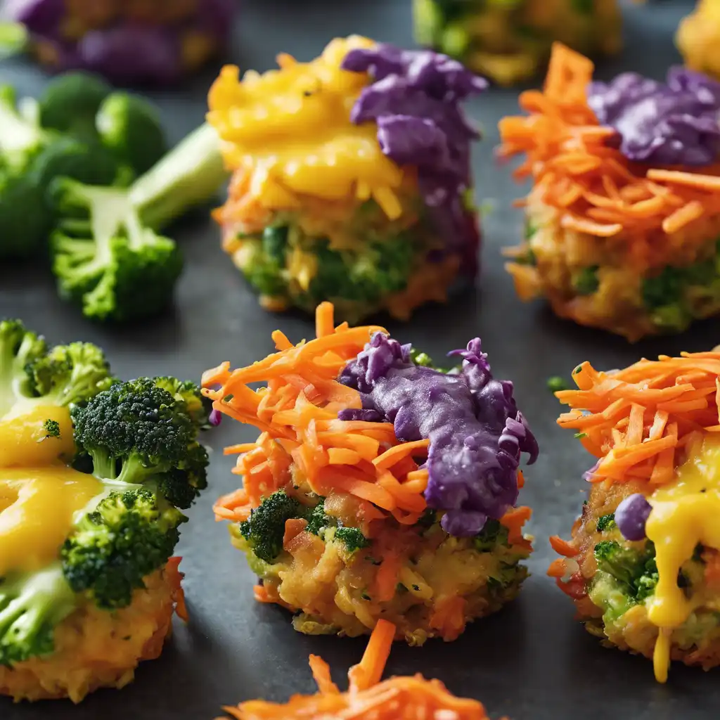 Rainbow Vegetable Fritters