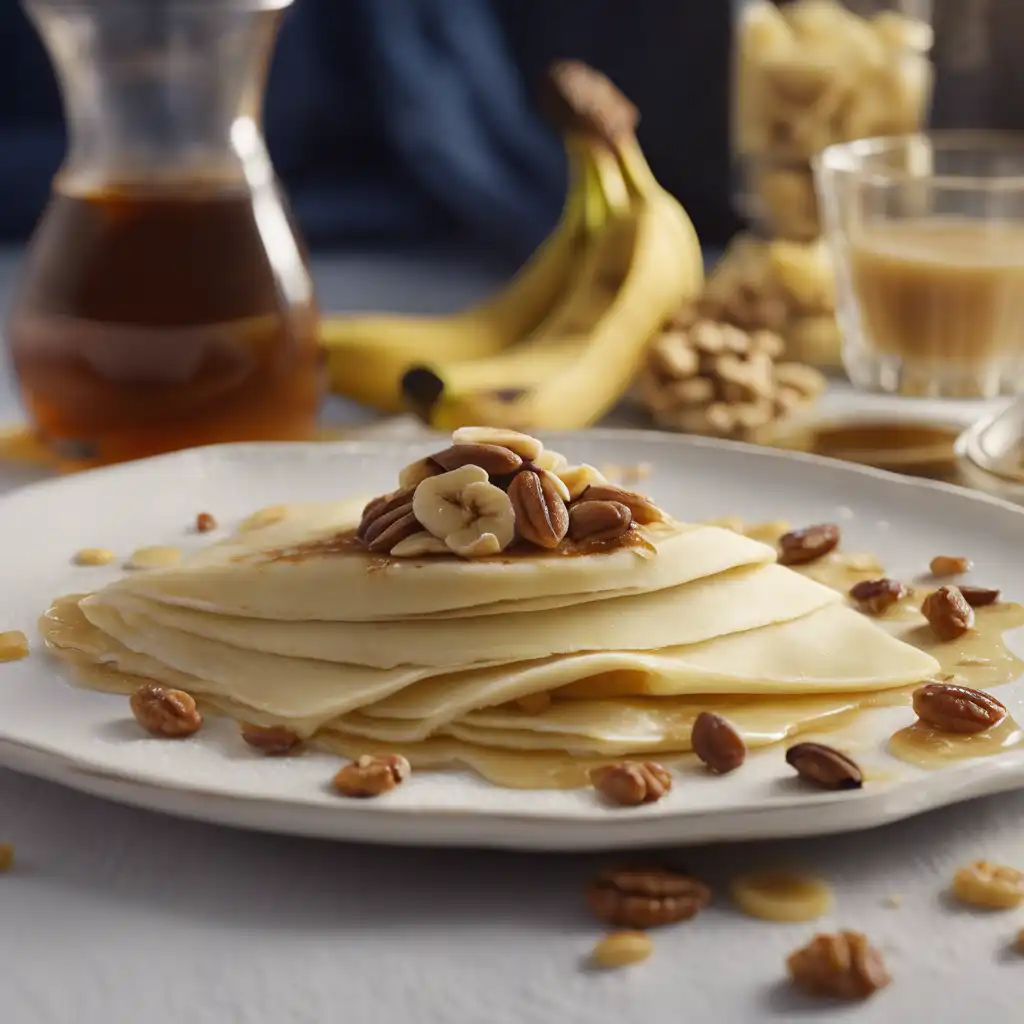 Banana Crepe with Rum