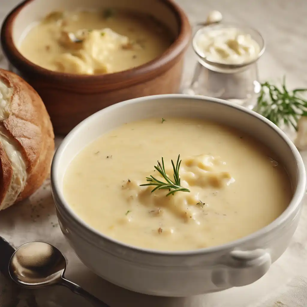 Creamy Cheese and Onion Soup