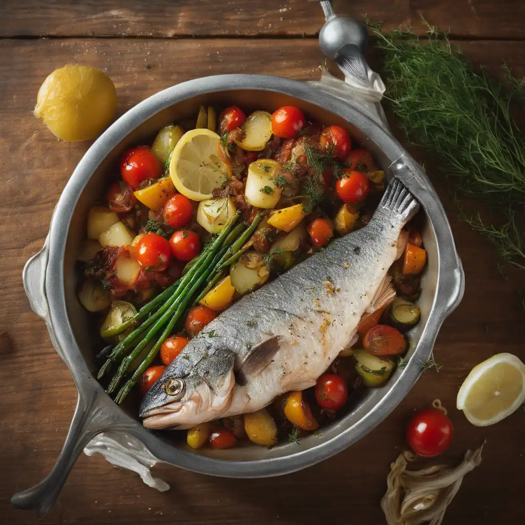 Baked Fish with Vegetables