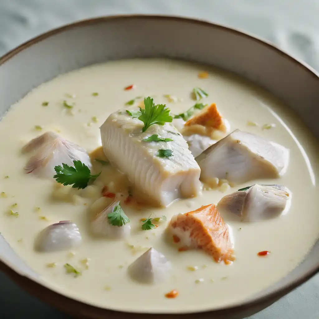 Fish Post in Coconut Milk