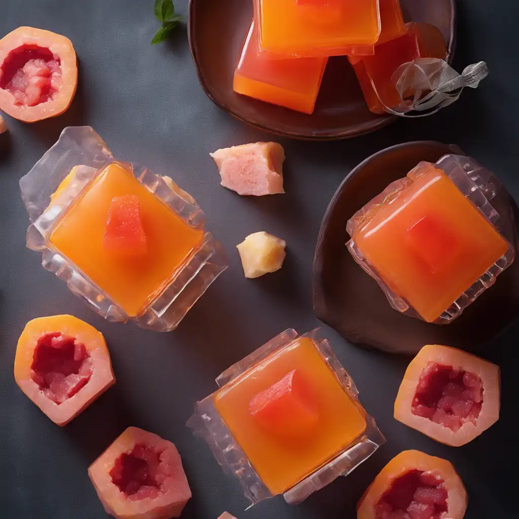 Orange and Guava Gelatin