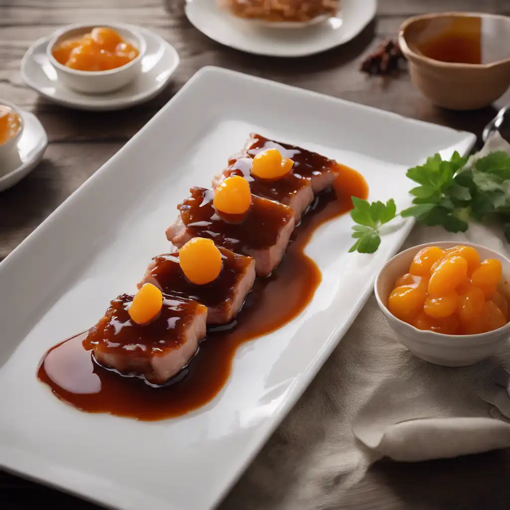 Pork with Apricot Jam