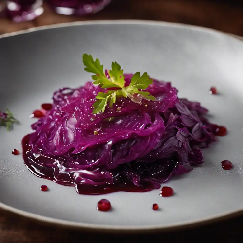 Red Cabbage with Gelée