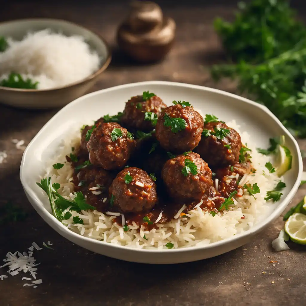 Beef Meatballs with Coconut