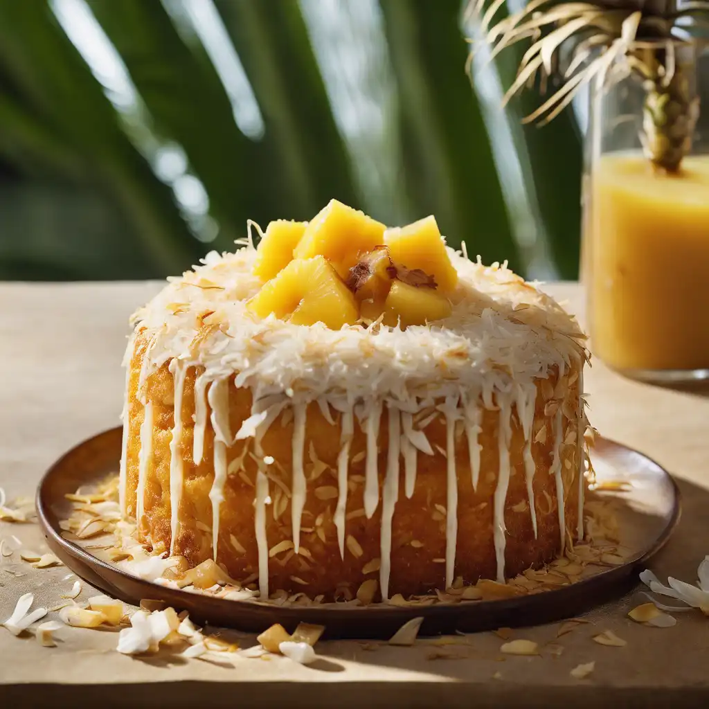 Pineapple and Coconut Cake