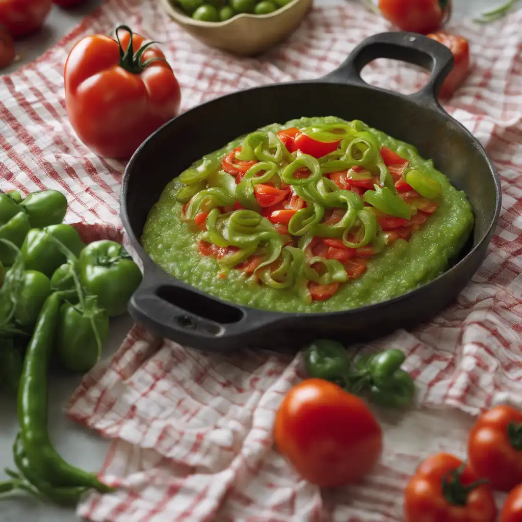 Pimiento Green with Tomato