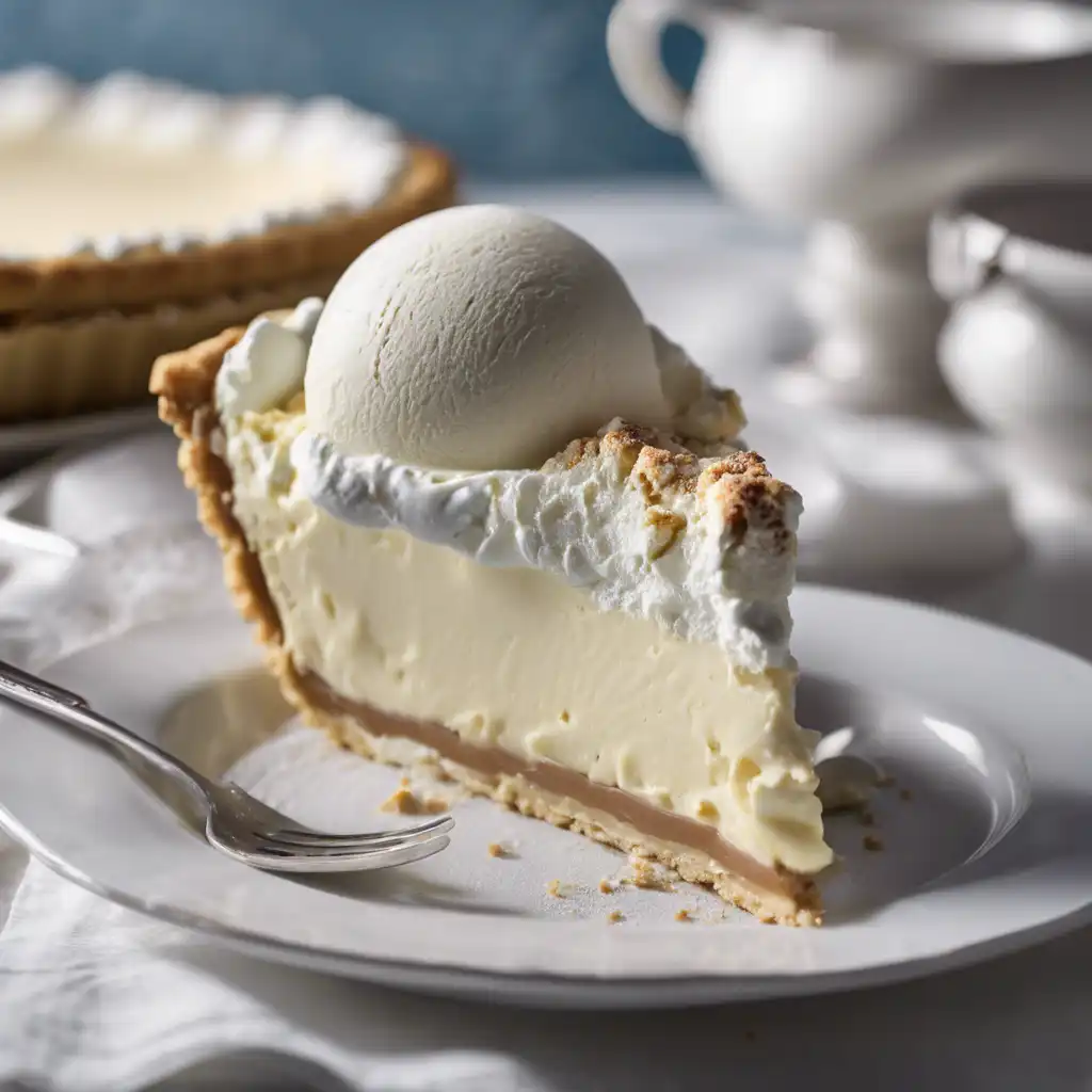 Ricotta Ice Cream Pie