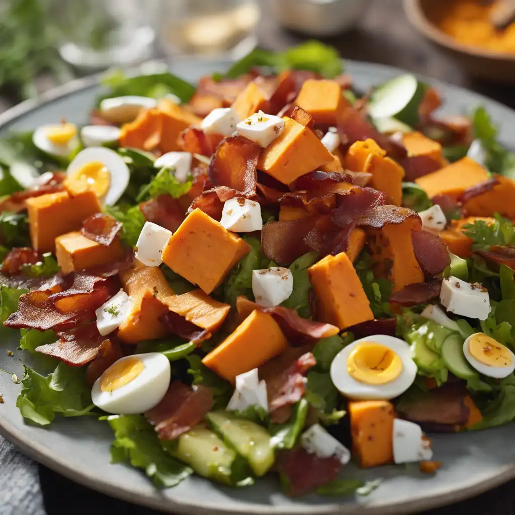 Sweet Potato and Bacon Salad