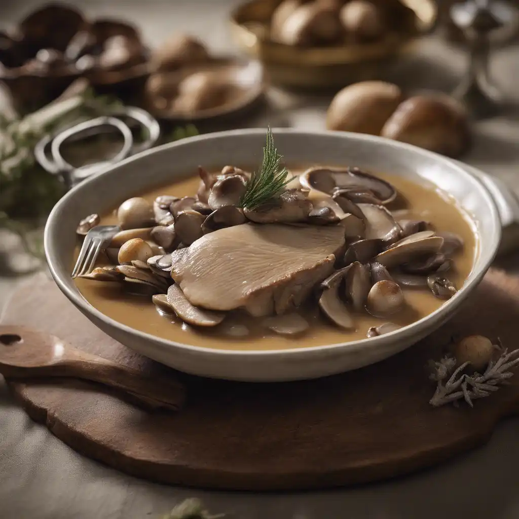 Pheasant in Mushroom Gravy