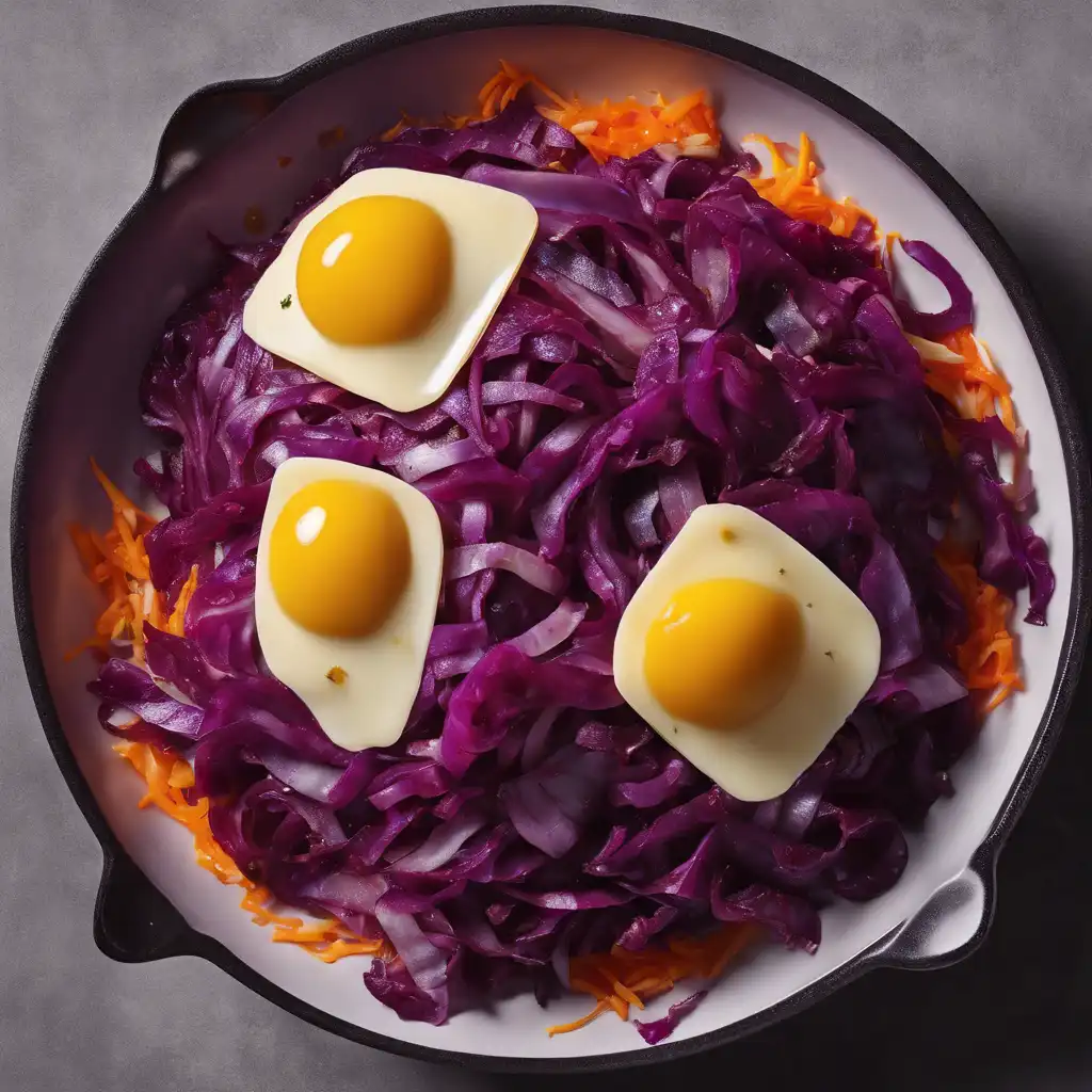 Red Cabbage with Cheese