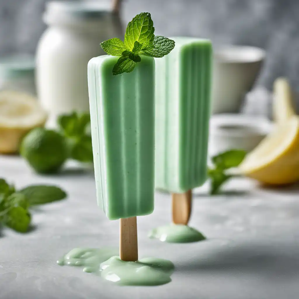 Mint Yogurt Popsicle