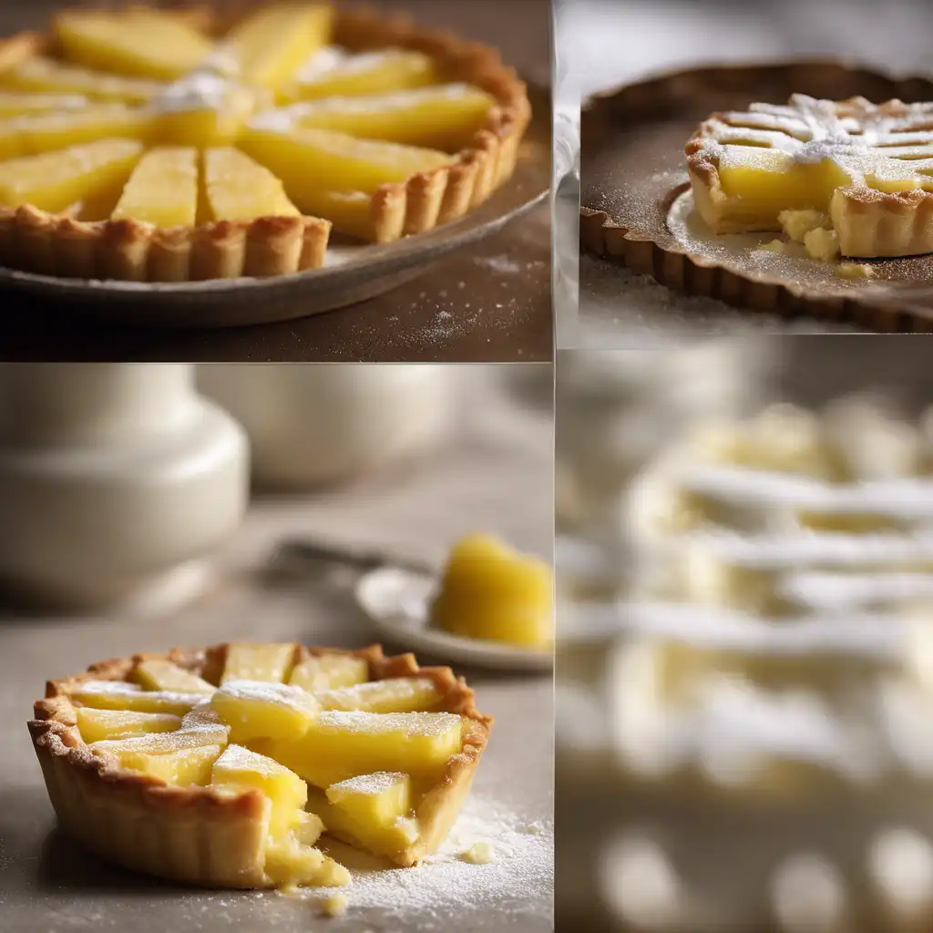 Pineapple and Ricotta Tart