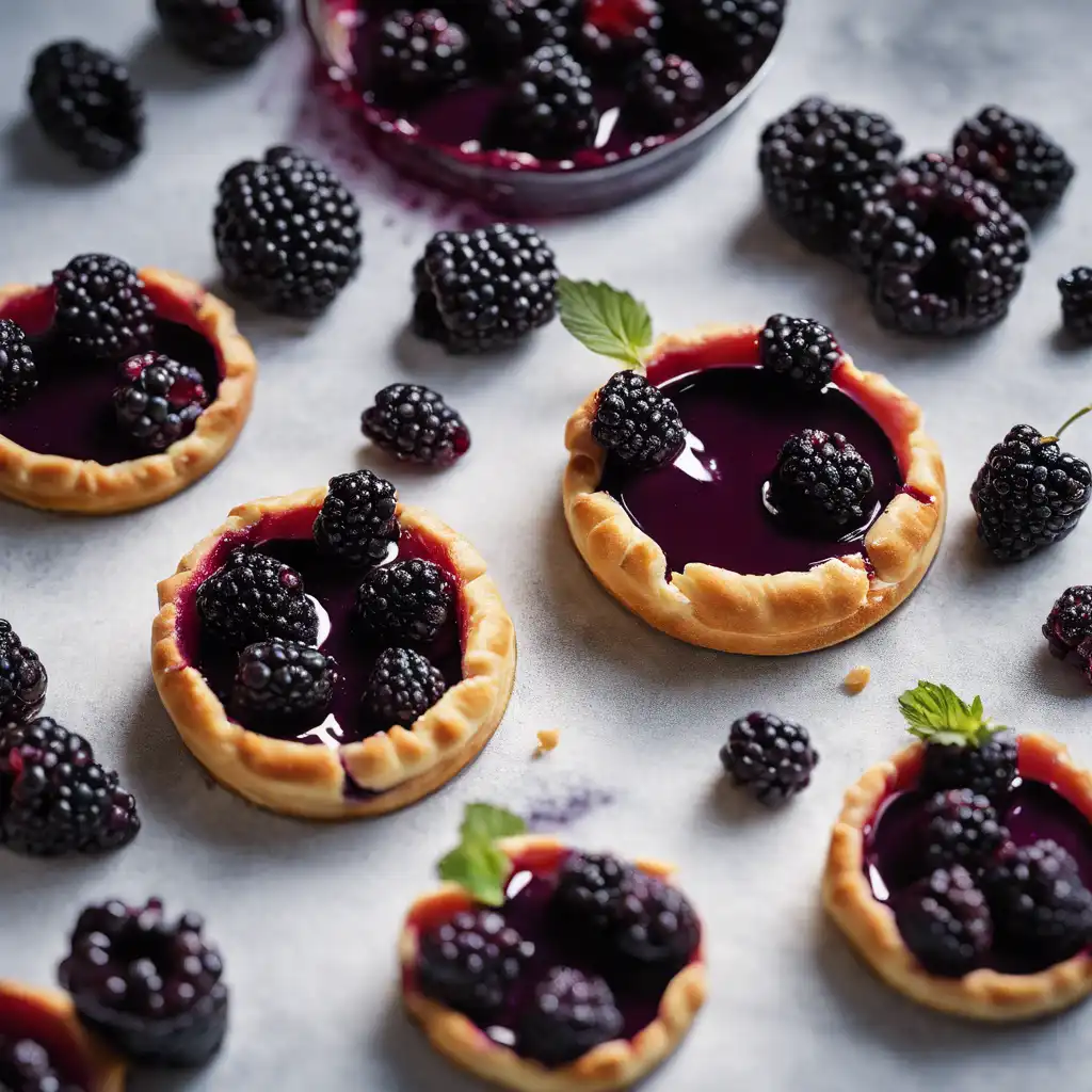 Fruit-filled Ring with Blackberry Filling