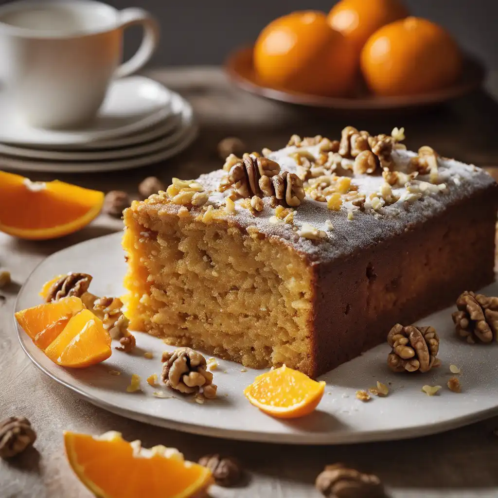 Orange and Walnut Cake