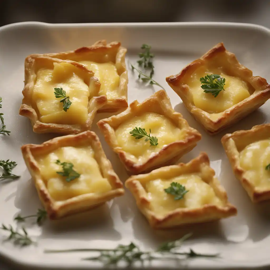 Cheese and Potato Tartlet