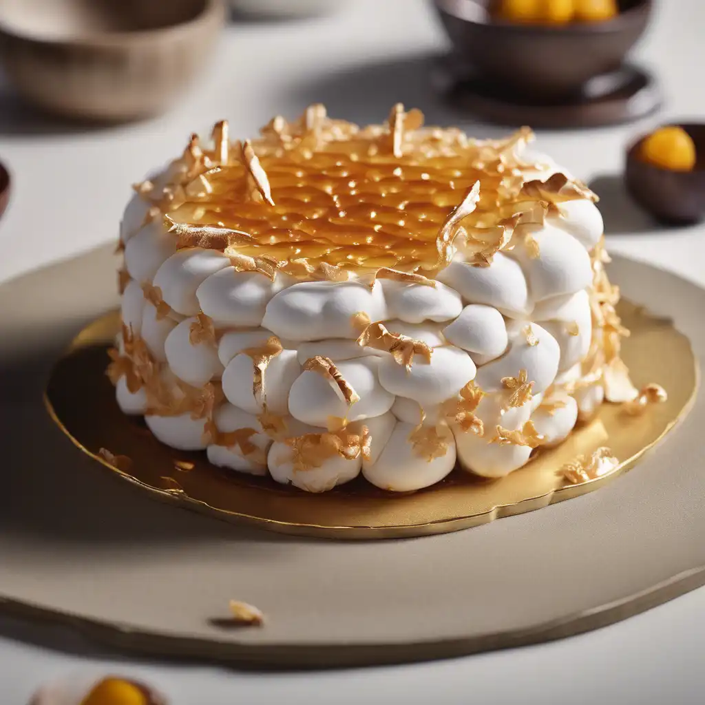 Crispy Meringue Cake in Chinese Style