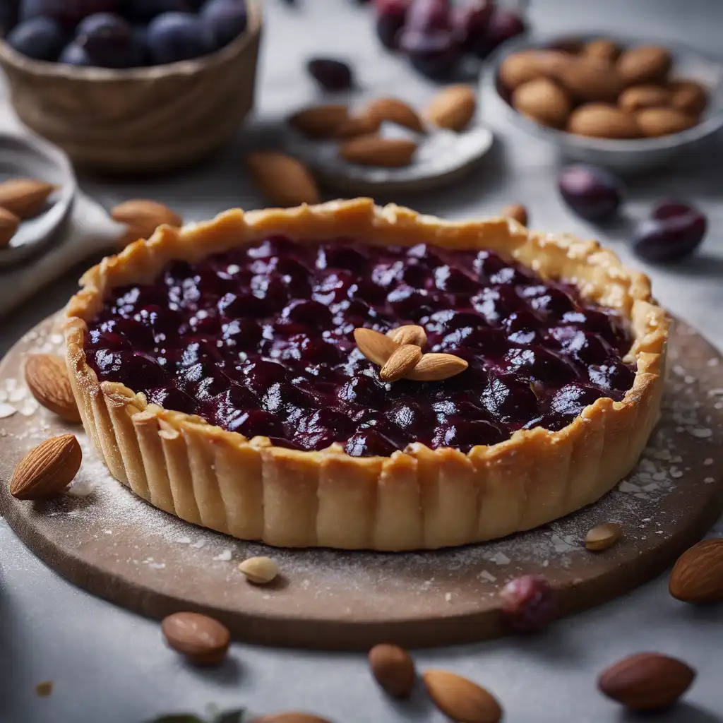 Damoascus Tart with Almonds