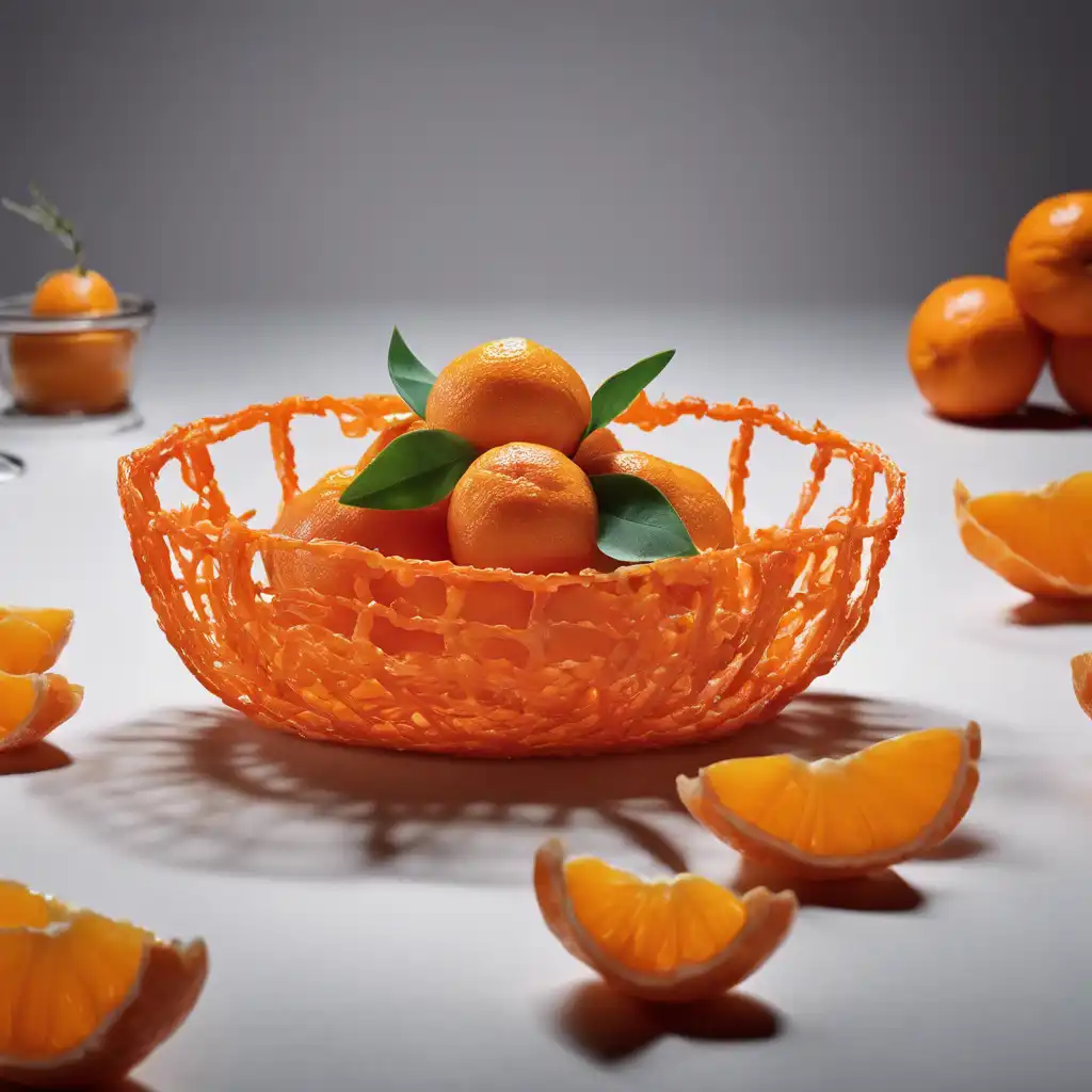 Tangerine Basket