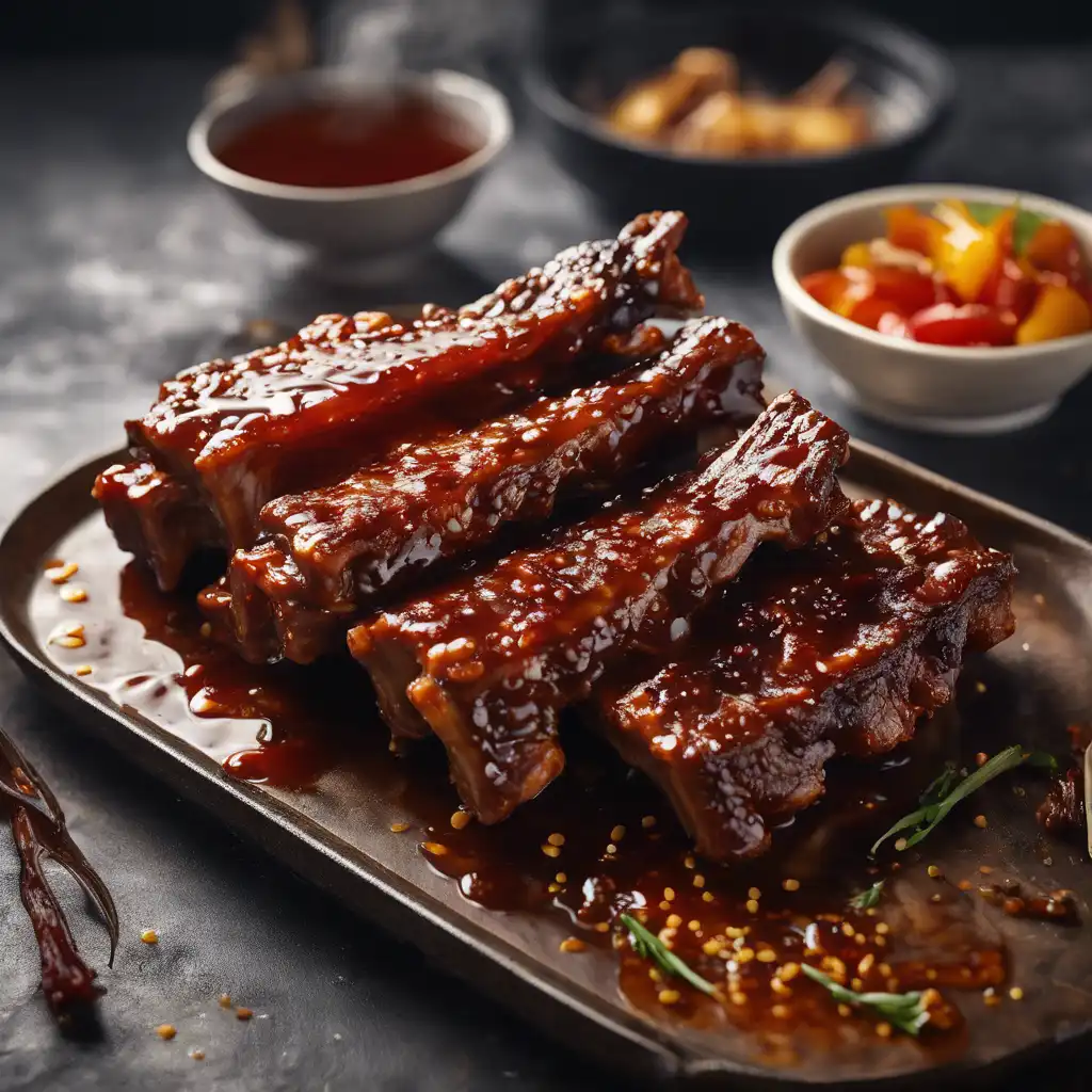 Pork Ribs with Sweet and Sour Flavor