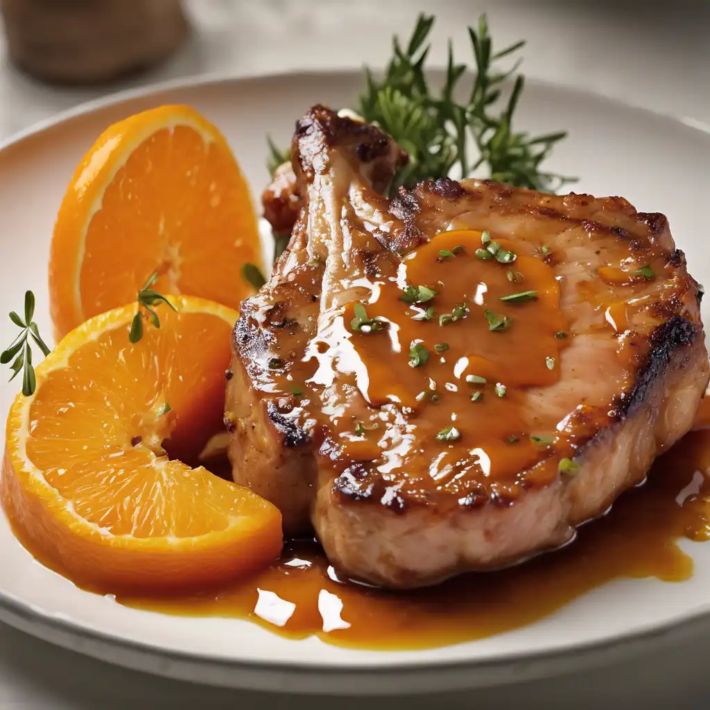 Pork Chops with Orange