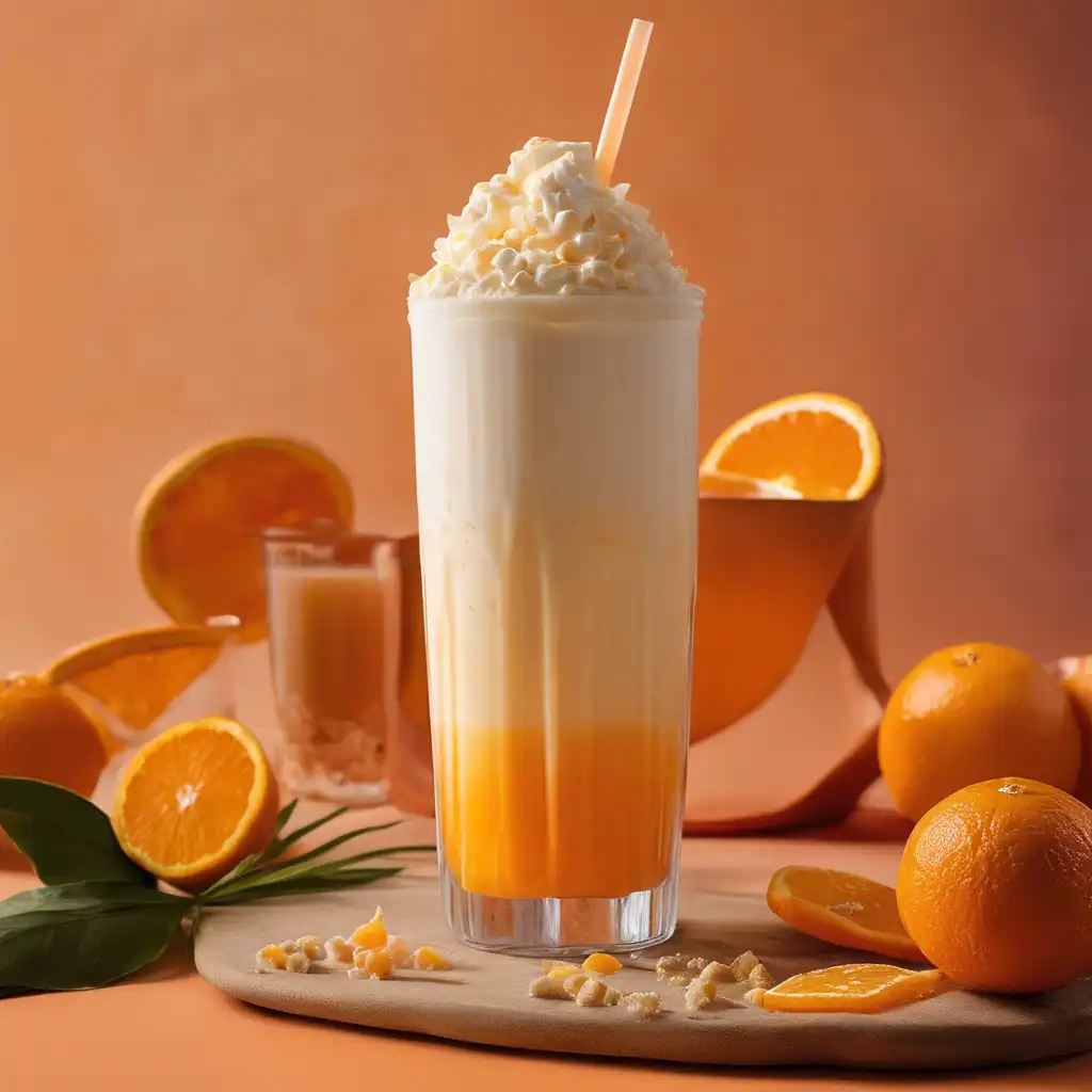 Orange Milkshake Recipe