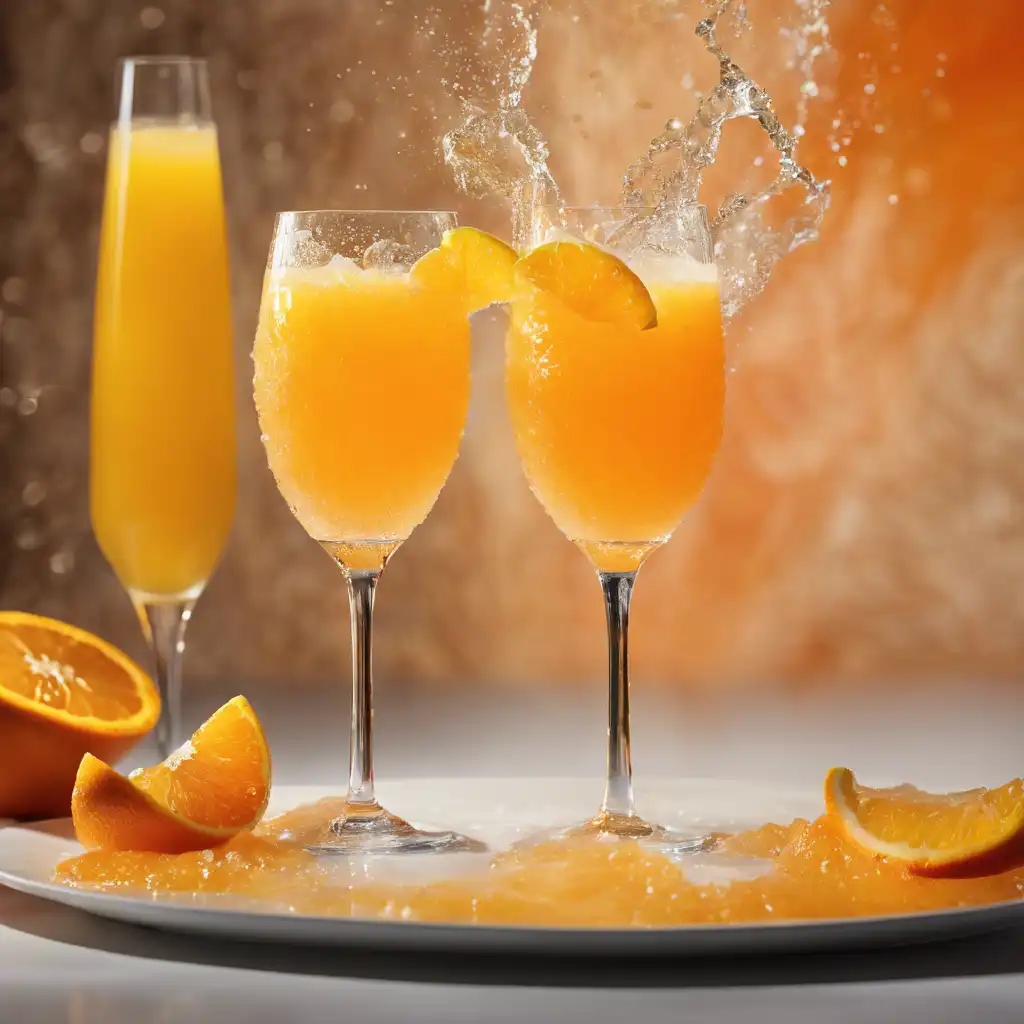 Orange Punch with Champagne