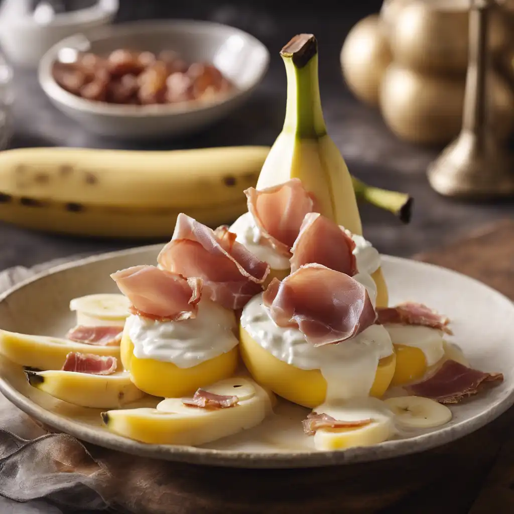 Banana with Prosciutto