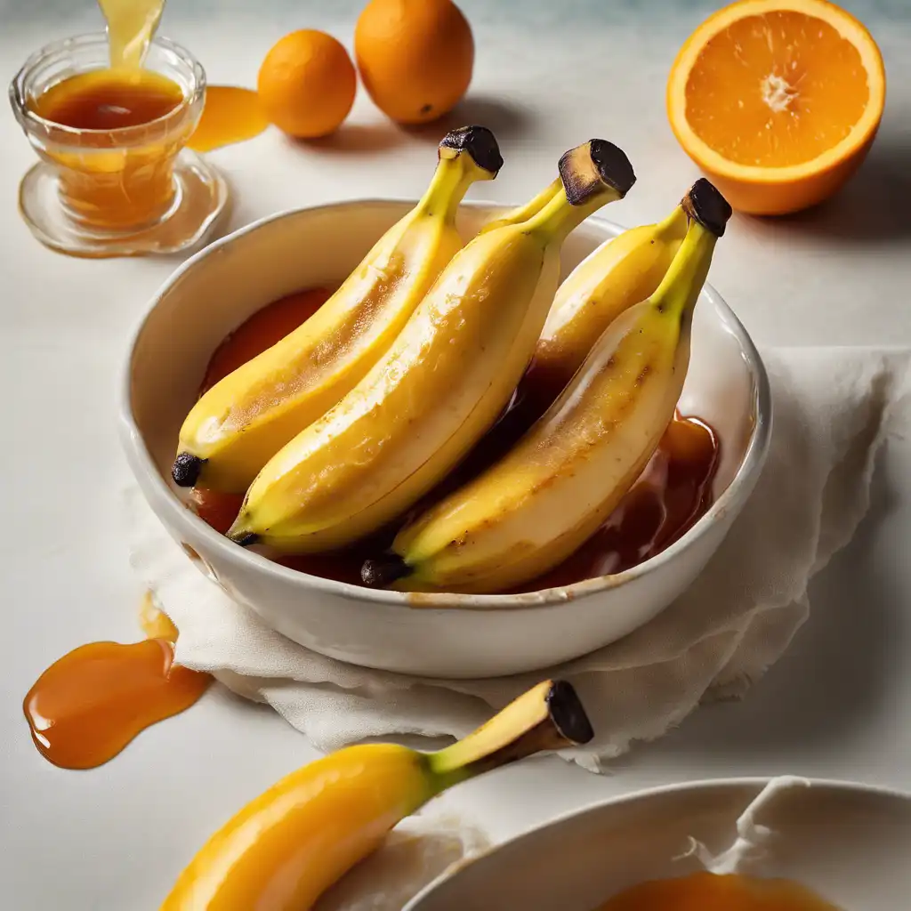 Orange Glazed Bananas