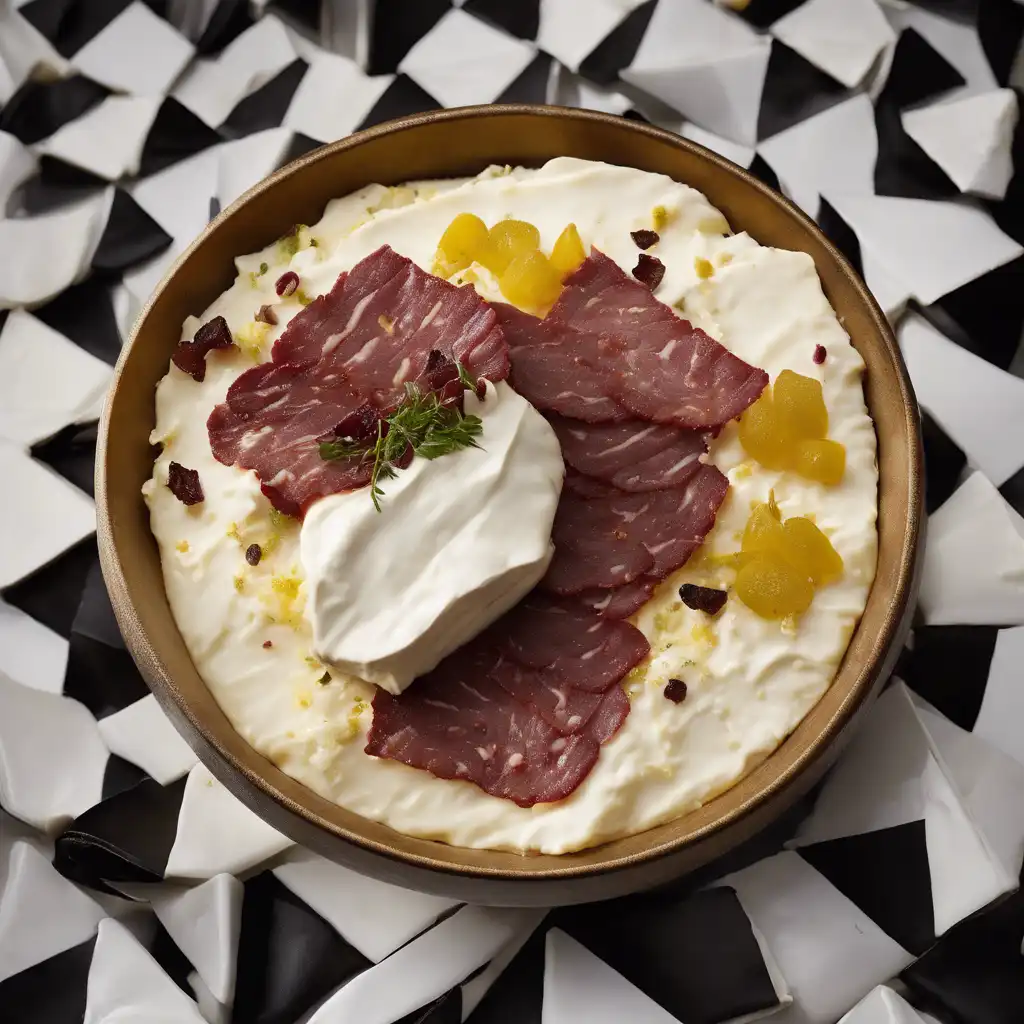 Mascarpone with Pastrami