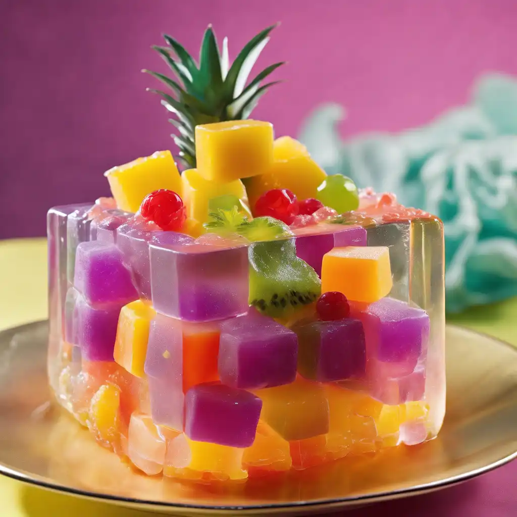 Jellied Fruit Salad