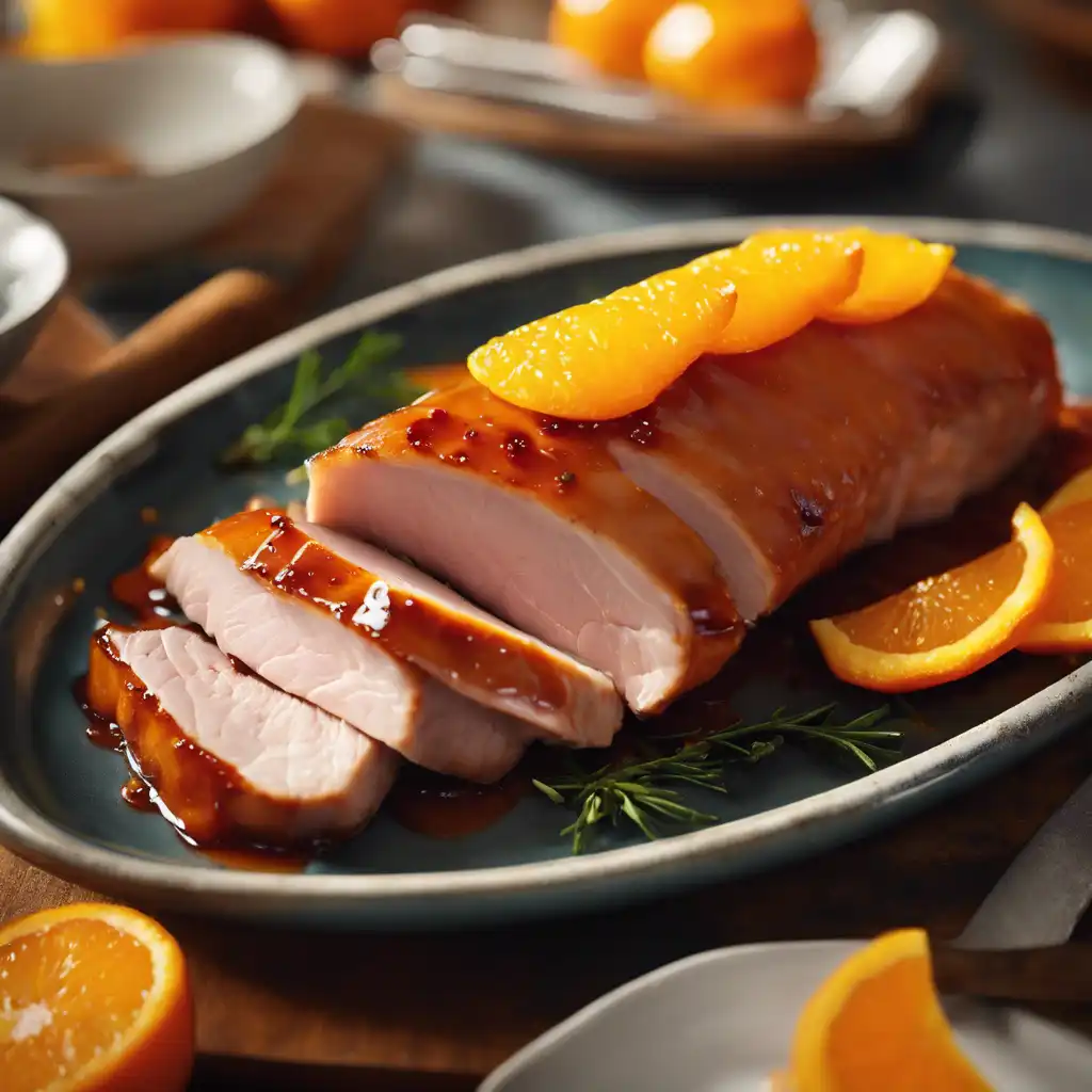 Pork Loin with Orange Glaze