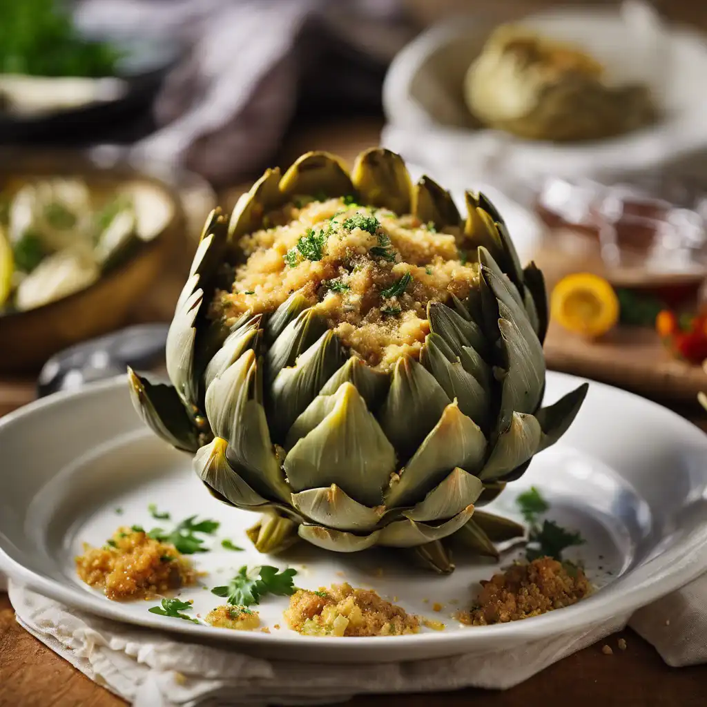 Stuffed Artichoke Bottoms