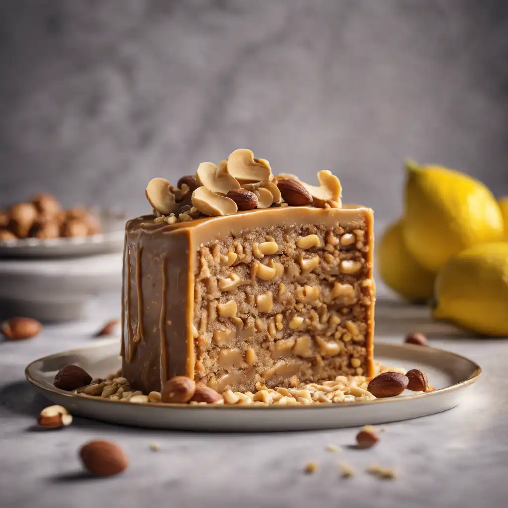 Peanut Butter and Nuts Cake